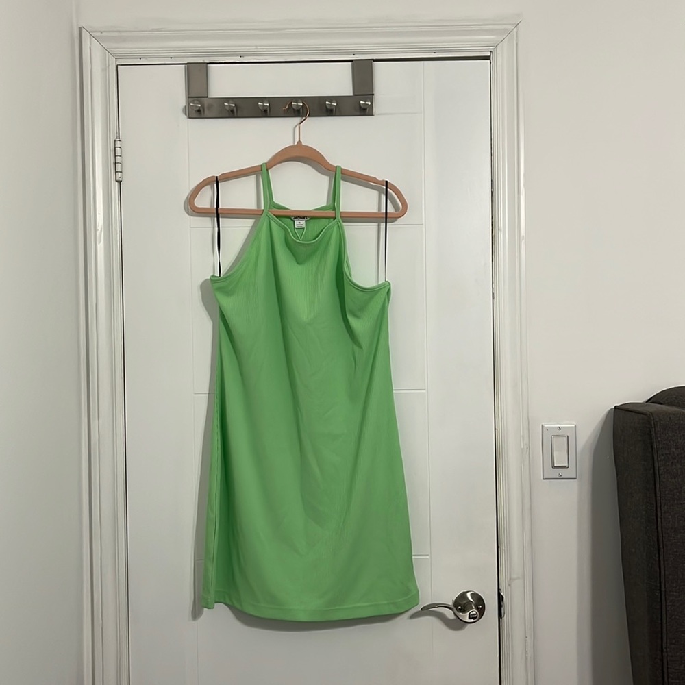 NWT New Monkl Green Tank Dress!